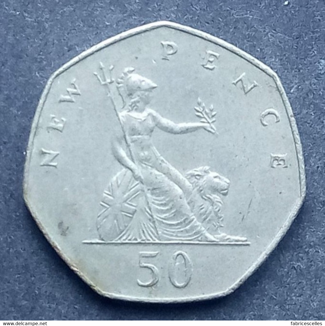 Grande Bretagne - 50 New Pence 1976 Elisabeth II - 50 Pence