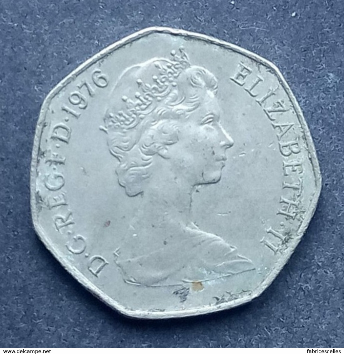 Grande Bretagne - 50 New Pence 1976 Elisabeth II - 50 Pence