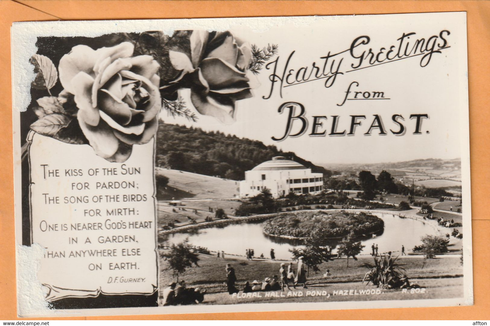 Belfast N Ireland Old Postcard - Belfast
