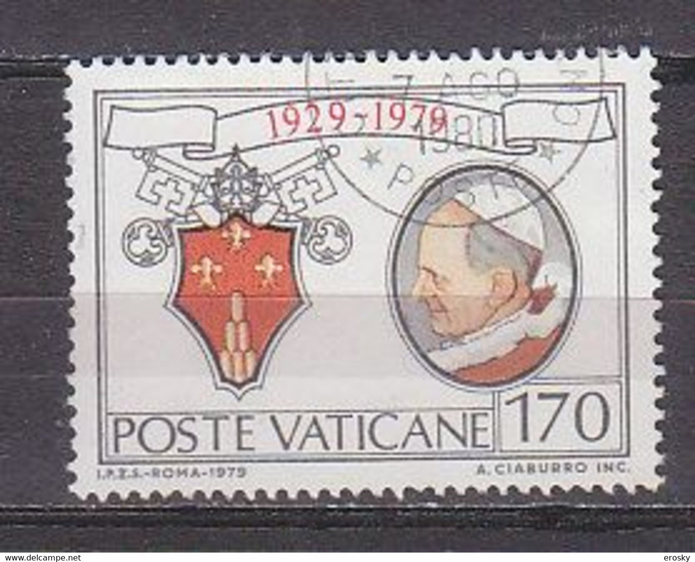 Z1899 - VATICANO SASSONE N°664 - VATICAN Yv N°682 - Oblitérés