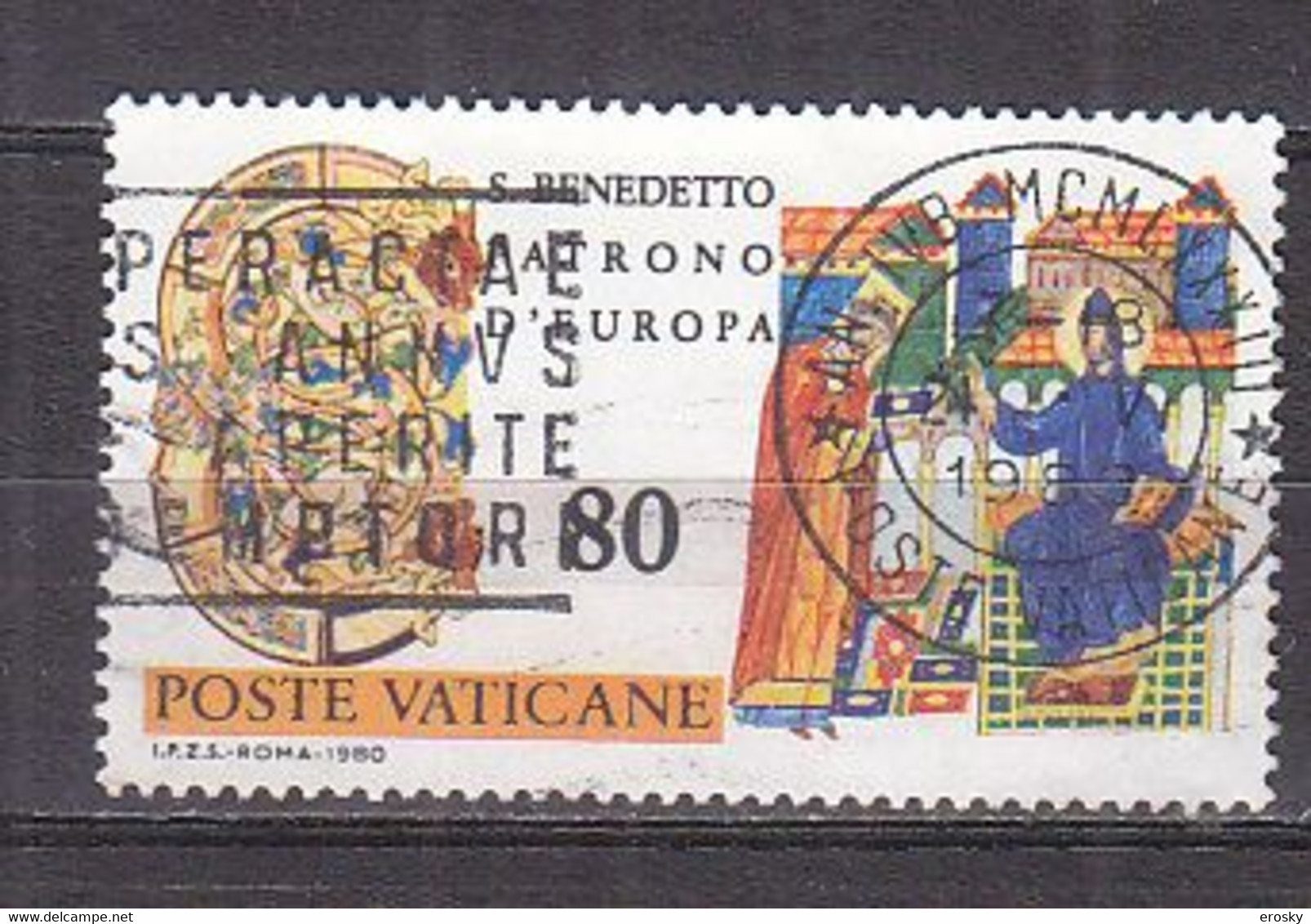 Z1908 - VATICANO SASSONE N°671 - VATICAN Yv N°689 - Used Stamps