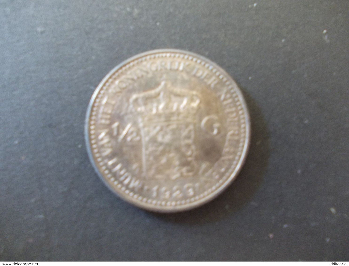 1/2 Gulden 1929 (zilver) - 1/2 Gulden