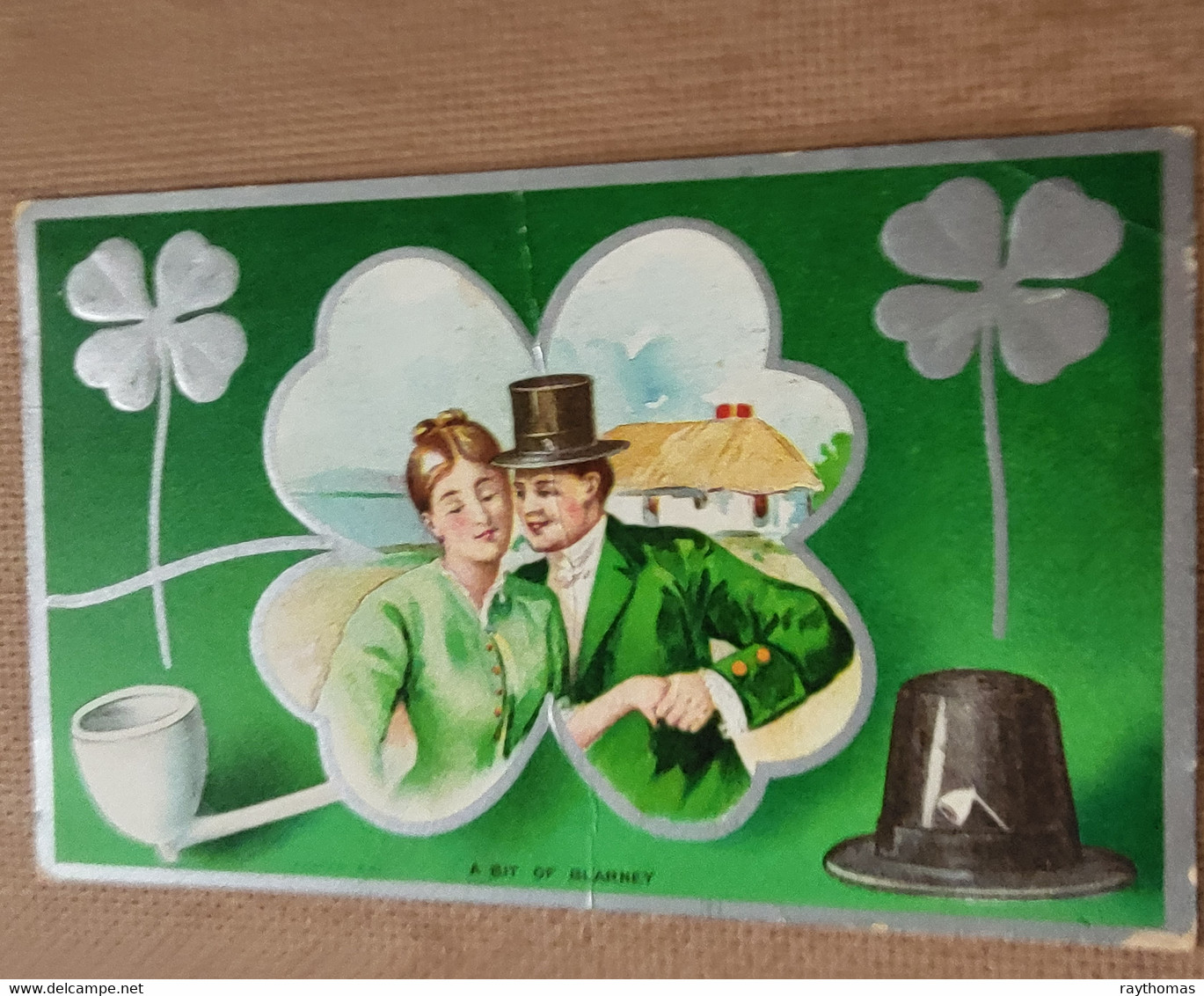 PAIR OF EARLY C20 VERY PRETTY ST PATRICK'S DAY POSTCARD - Saint-Patrick