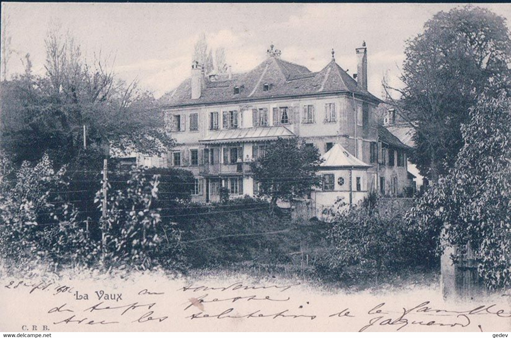 La Vaux, Aubonne VD (29.9.1902) - Aubonne