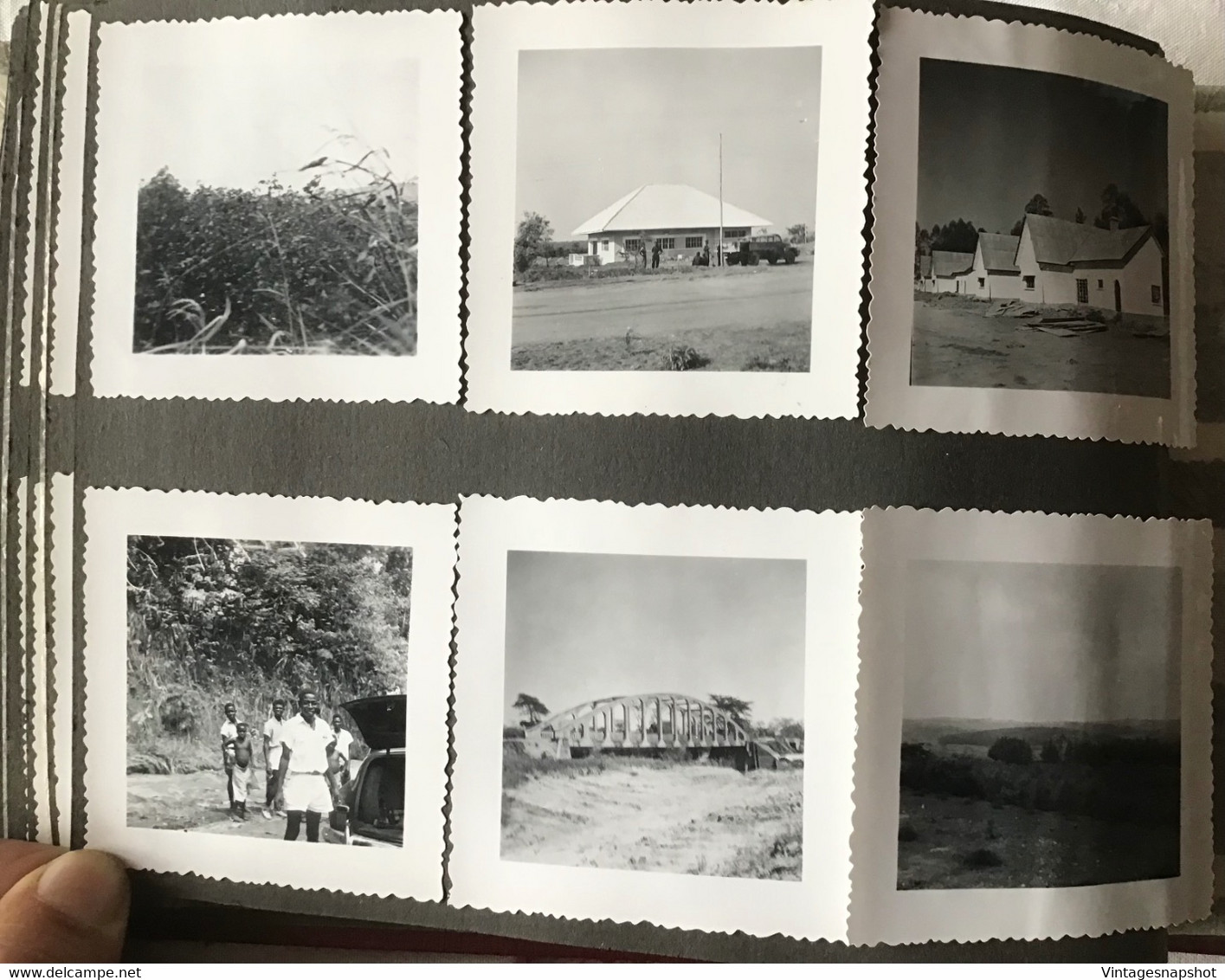 Congo Belge Sud Kivu Kalambo & région Album de 144 Snapshots vers 1940-1950