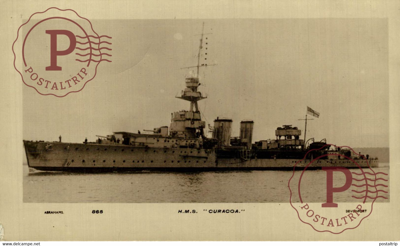 RPPC  HMS  CURACOA - Guerre