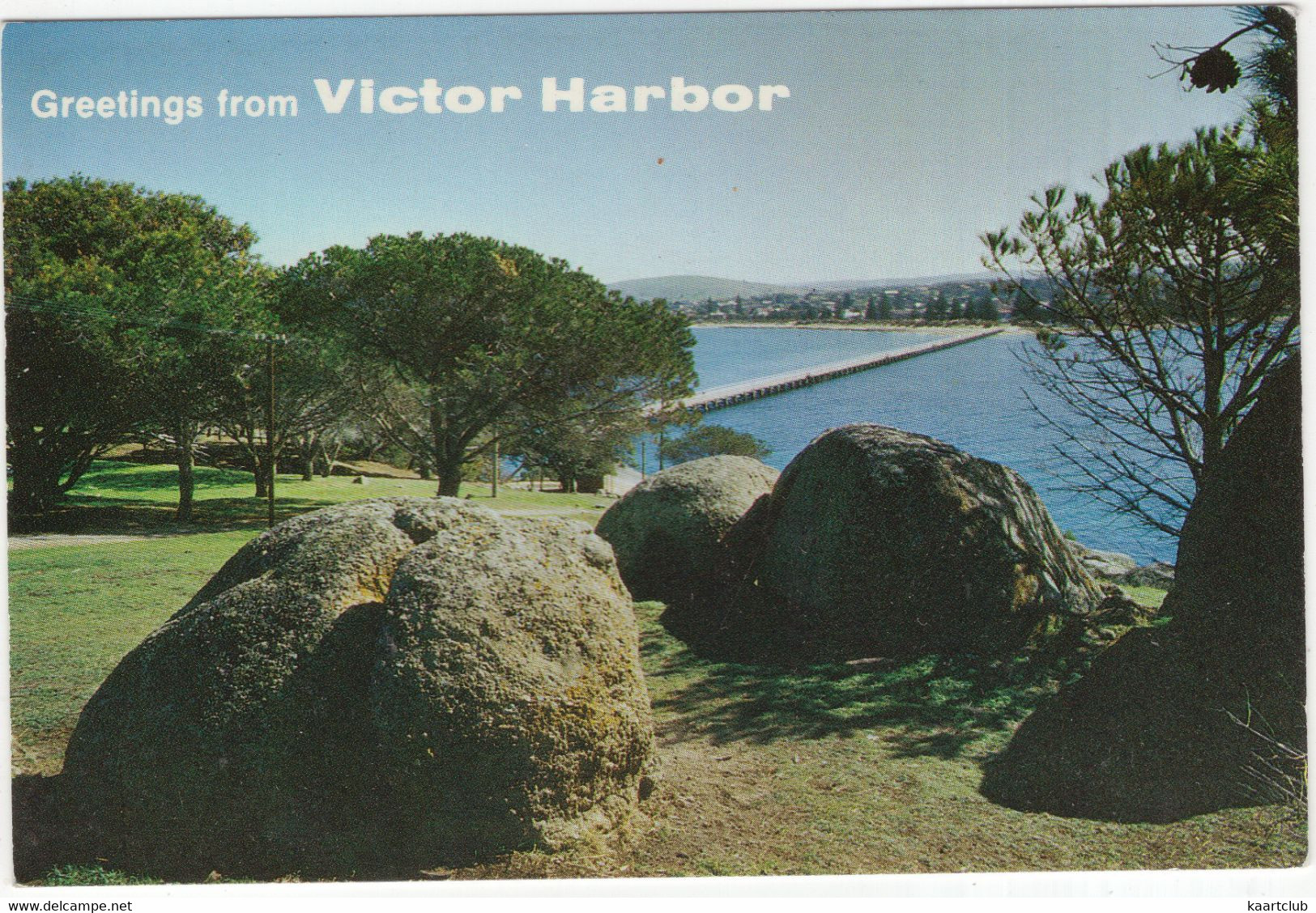 Looking Towards Victors Island From Granite Island - South  Australia - Victor Harbor