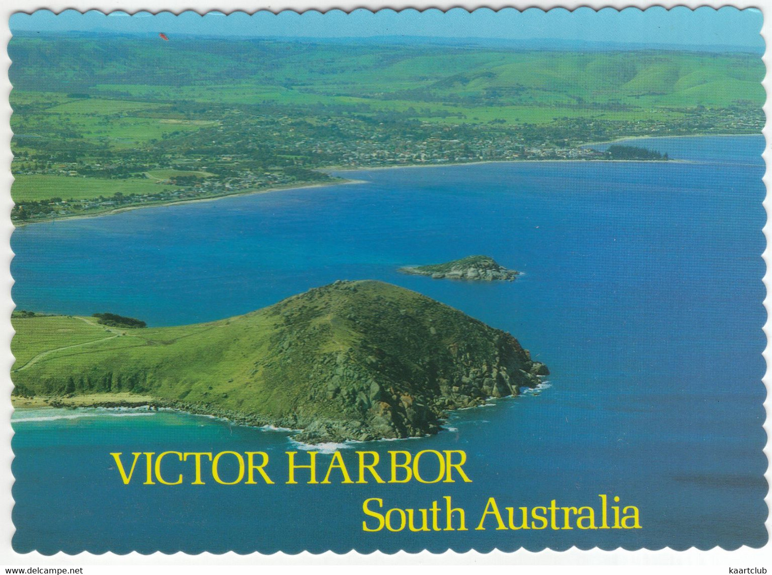 Victor Harbor - Aerial View Of Encounter Bay - South  Australia - Victor Harbor