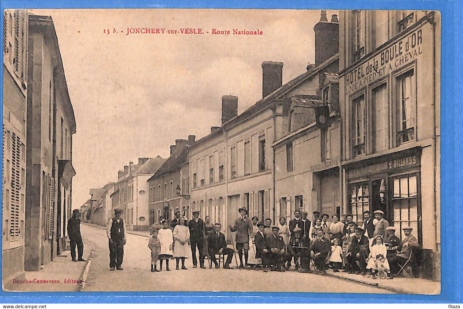 51 - Marne - Jonchery-sur-Vesle - Route Nationale. Restaurant (N8537) - Jonchery-sur-Vesle