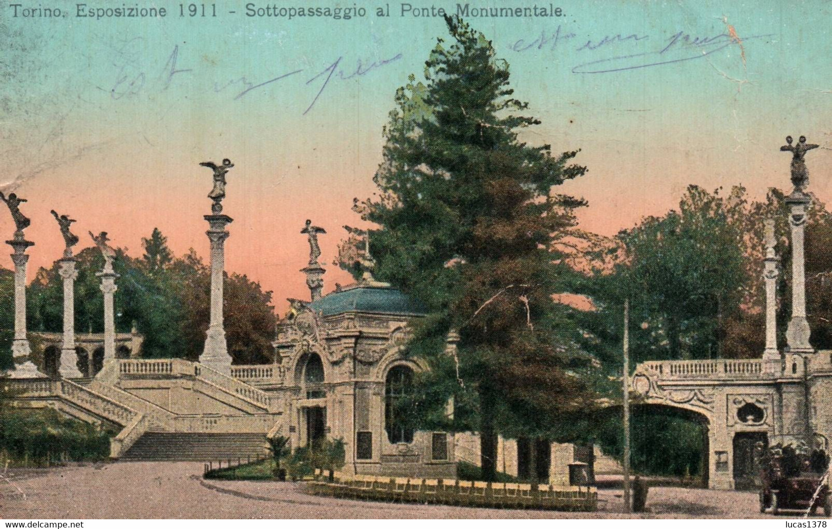 Torino Piemonte, Esposizione 1911, Sottopassaggio Al Ponte Monumentale - Expositions