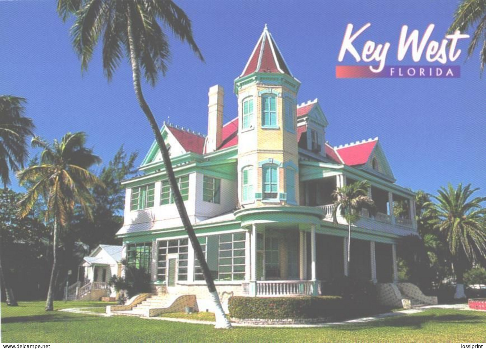 USA:Florida, Key West, Southernmost House - Key West & The Keys