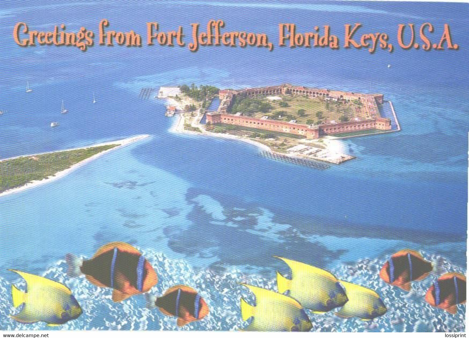 USA:Florida, Fort Jefferson - Key West & The Keys