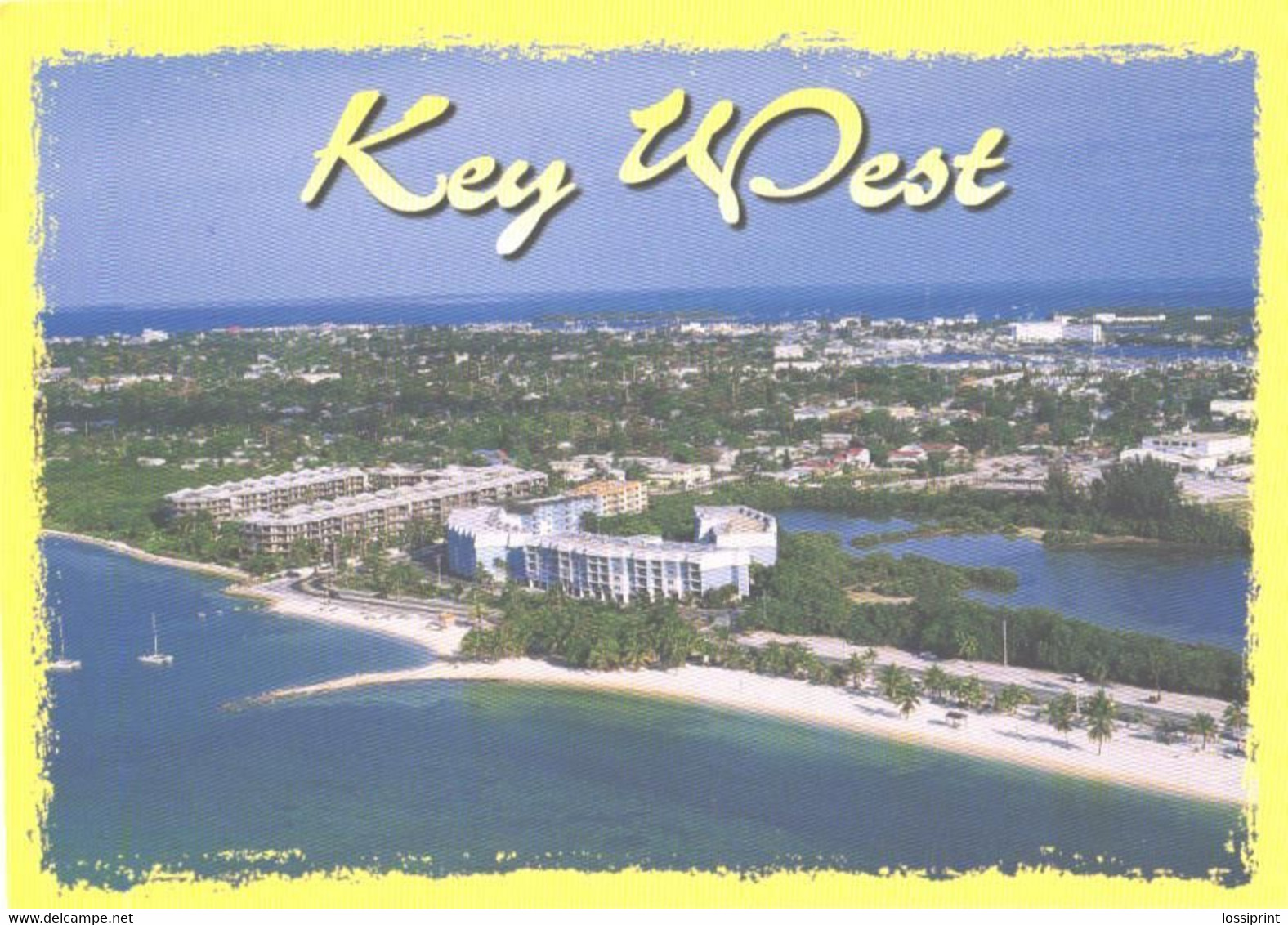 USA:Florida, Key West, La Brisa Panoramic View - Key West & The Keys