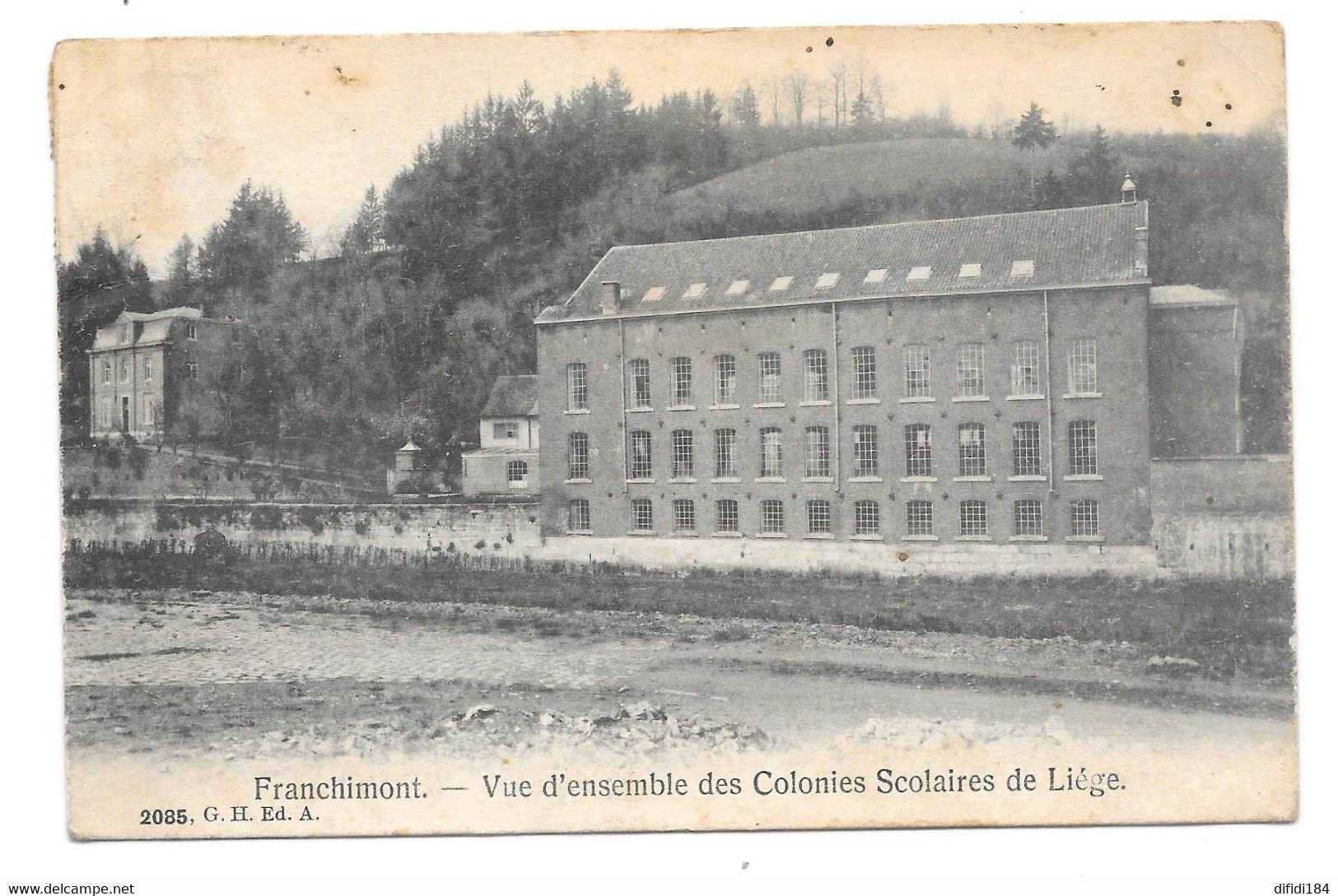 Franchimont Vue D' Ensemble Des Colonies Scolaires De Liège - Theux