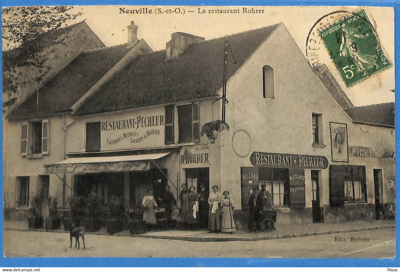 95 - Val D'Oise - Neuville-sur-Oise - Le Restaurant Rohrer (N8574) - Neuville-sur-Oise