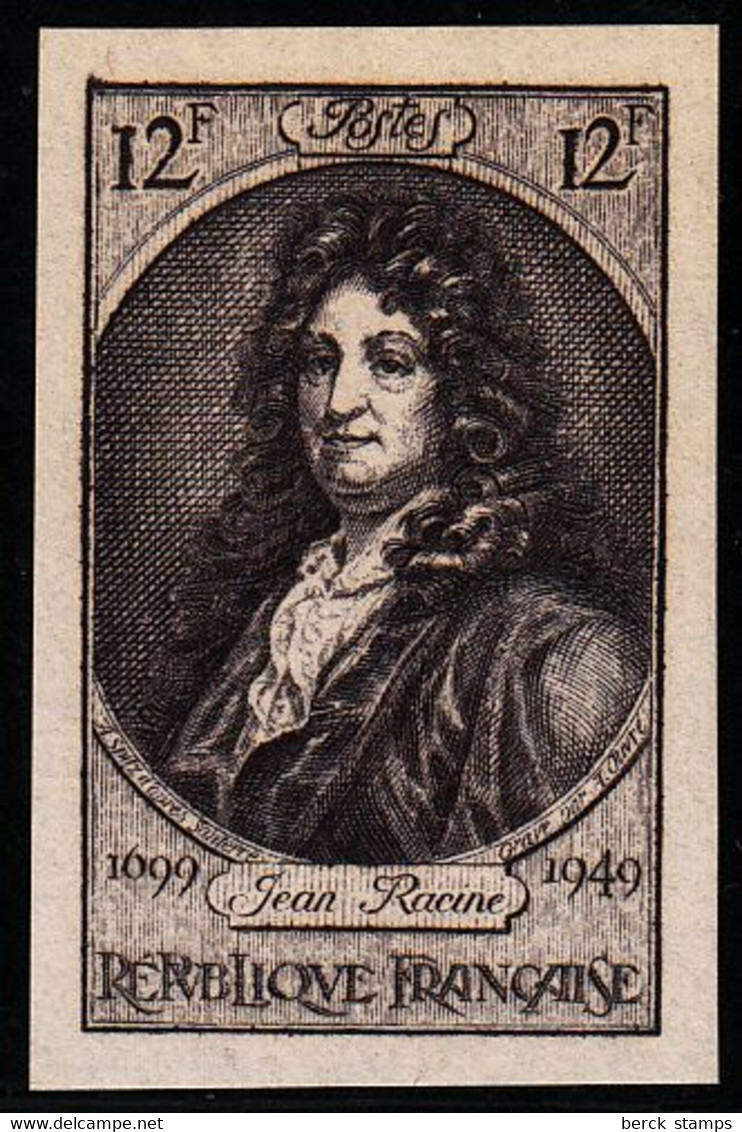 FRANCE - N° 848* - JEAN RACINE (1639-1699)  DRAMATURGE. (charnière Transparente) - 1941-1950