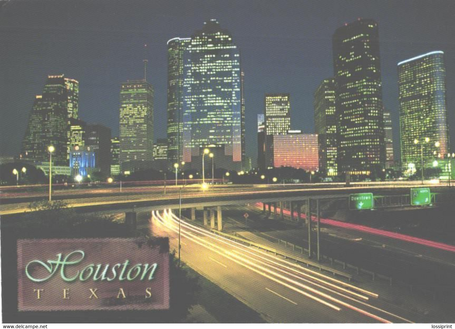 USA:Texas, Houston, Night View - Houston