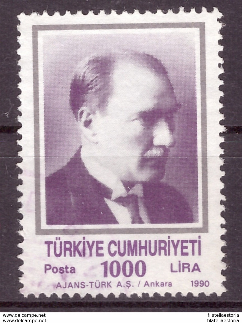 Turquie 1990 - Oblitéré - Mustafa Kemal Atatürk - Michel Nr. 2905 (tur398) - Oblitérés