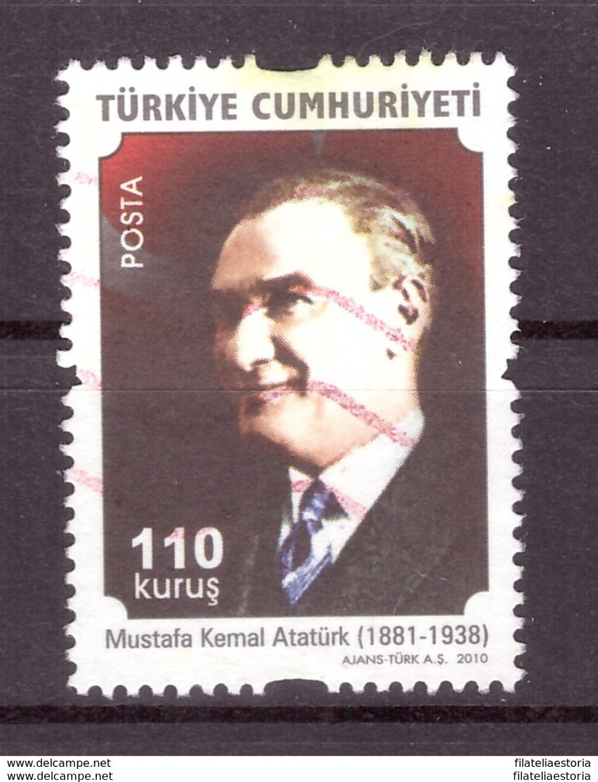 Turquie 2010 - Oblitéré - Mustafa Kemal Atatürk - Michel Nr. 3836 (tur392) - Usados