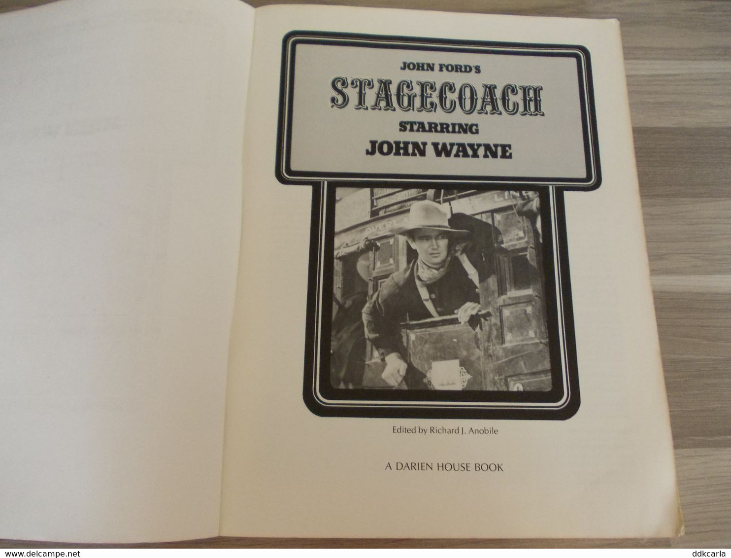 Boek - The Film Classic Library By Richard J. Anobile - John Ford's STAGECOACH Starring John Wayne - 1950-Heute