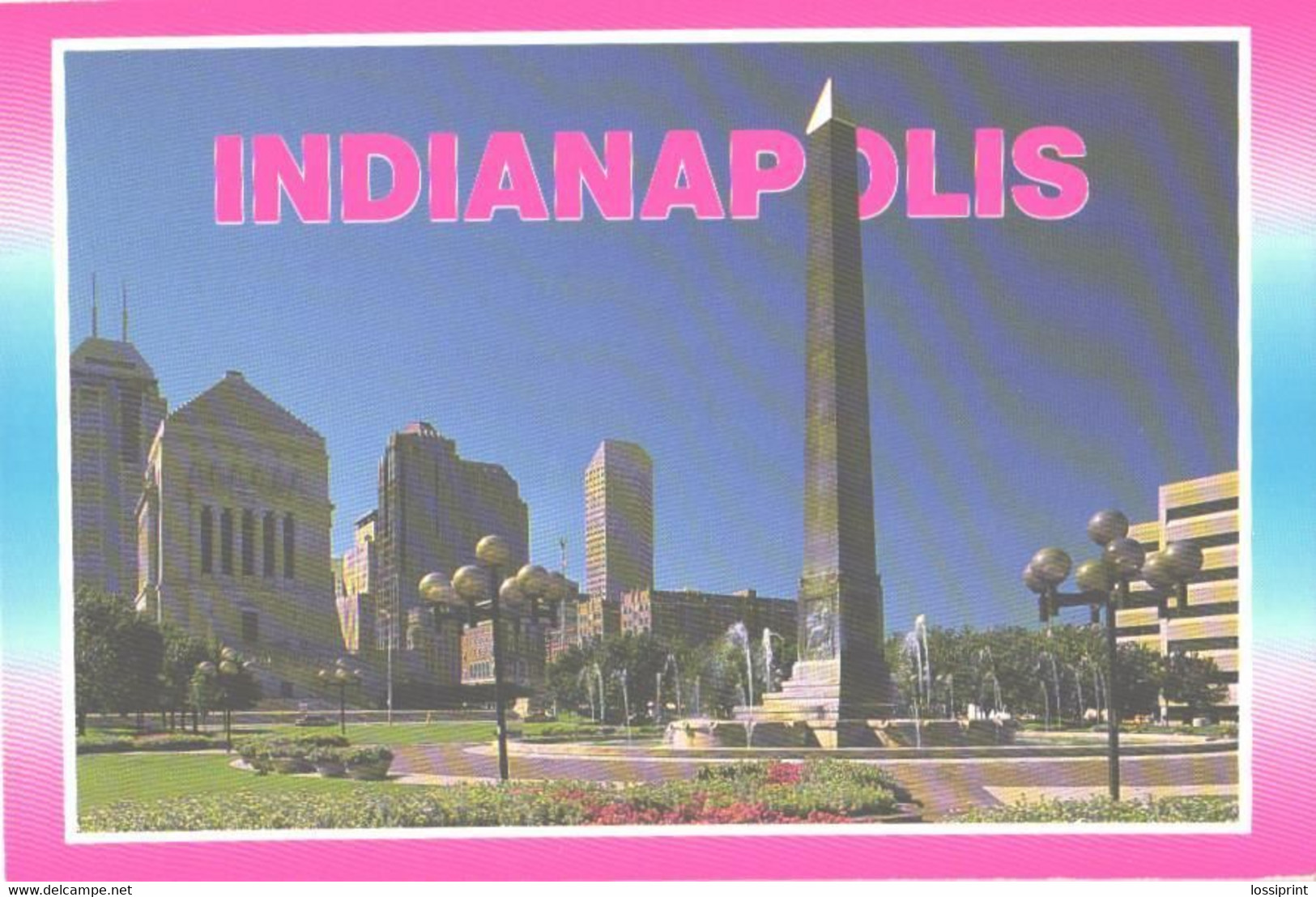 USA:Indiana, Indianapolis, World War Memorial Obelisk - Indianapolis