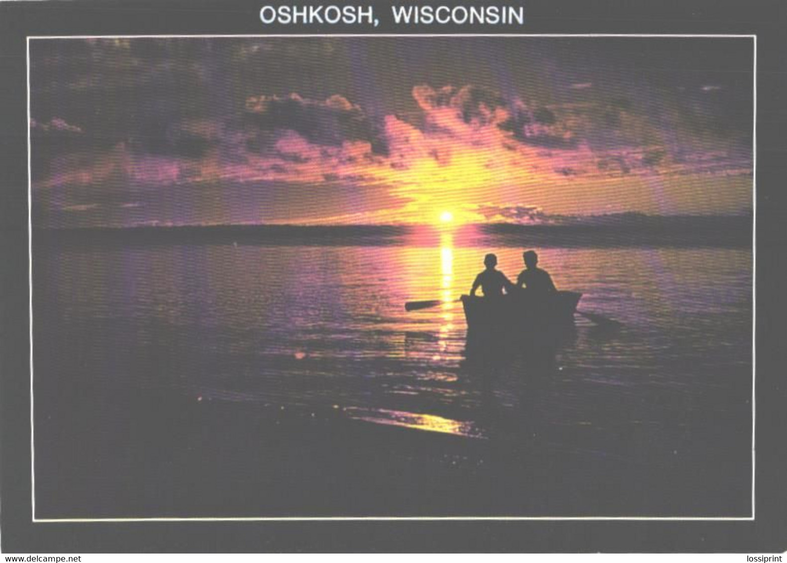 USA:Wisconsin, Oshkosh, Sunset - Oshkosh