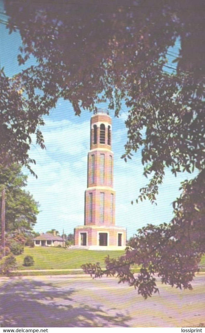 USA:South Carolina, Greenwood, Callie Self Memorial Carillon - Greenwood