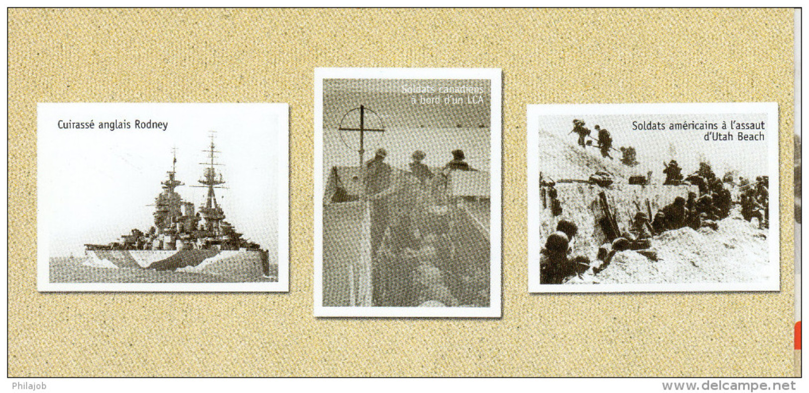 &#9989;" LIBERATION : LES PLAGES DU DEBARQUEMENT / DE GAULLE " Sur Souvenir Philatélique 1er Jour De 2004  N°YT 3675 FDC - WW2