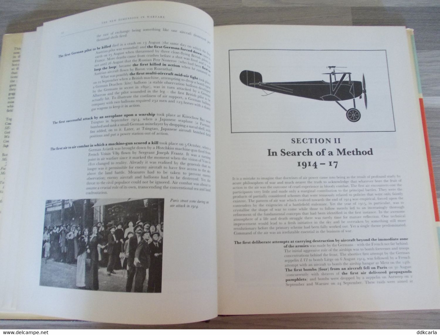 Boek - The Guinness History of AIR WARFARE by David Brown, Christopher Shores & Kenneth Macksey