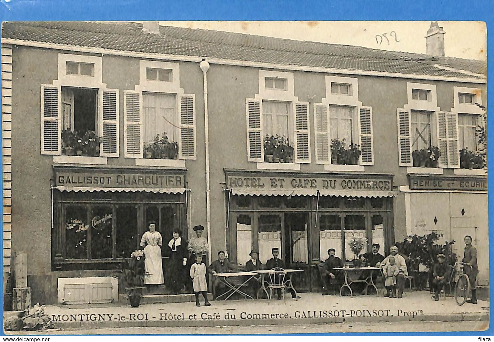 52 - Haute Marne - Montigny Le Roi - Hotel Et Cafe Du Commerce (N8601) - Montigny Le Roi