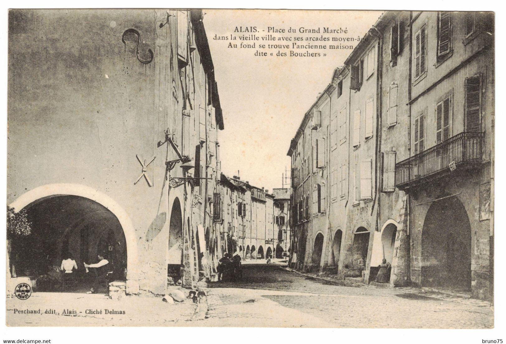 30 - ALAIS (Alès) - Place Du Grand Marché - Alès