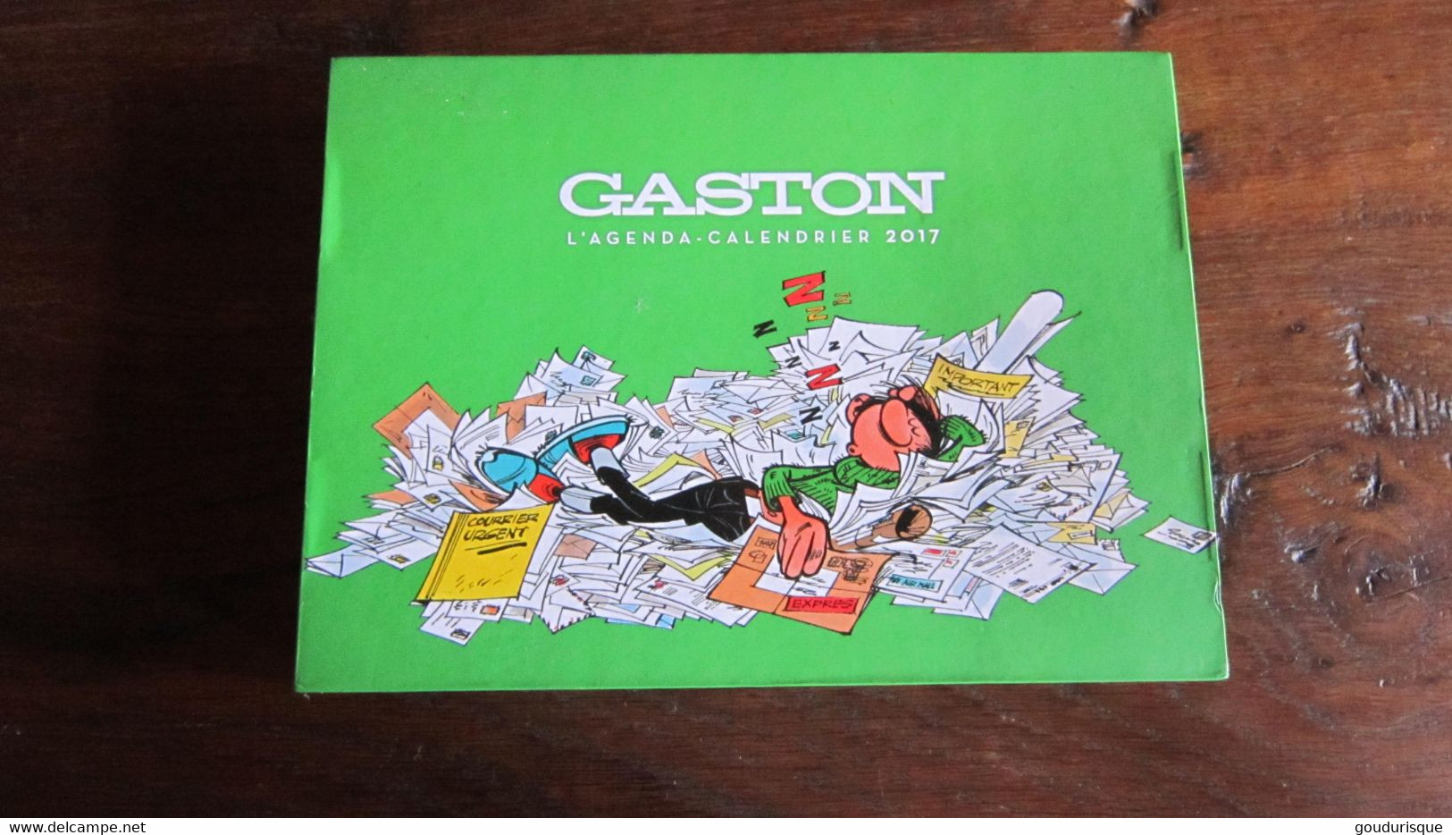 GASTON LAGAFFE  L'AGENDA CALENDRIER 2017 DE GASTON  FRANQUIN - Gaston