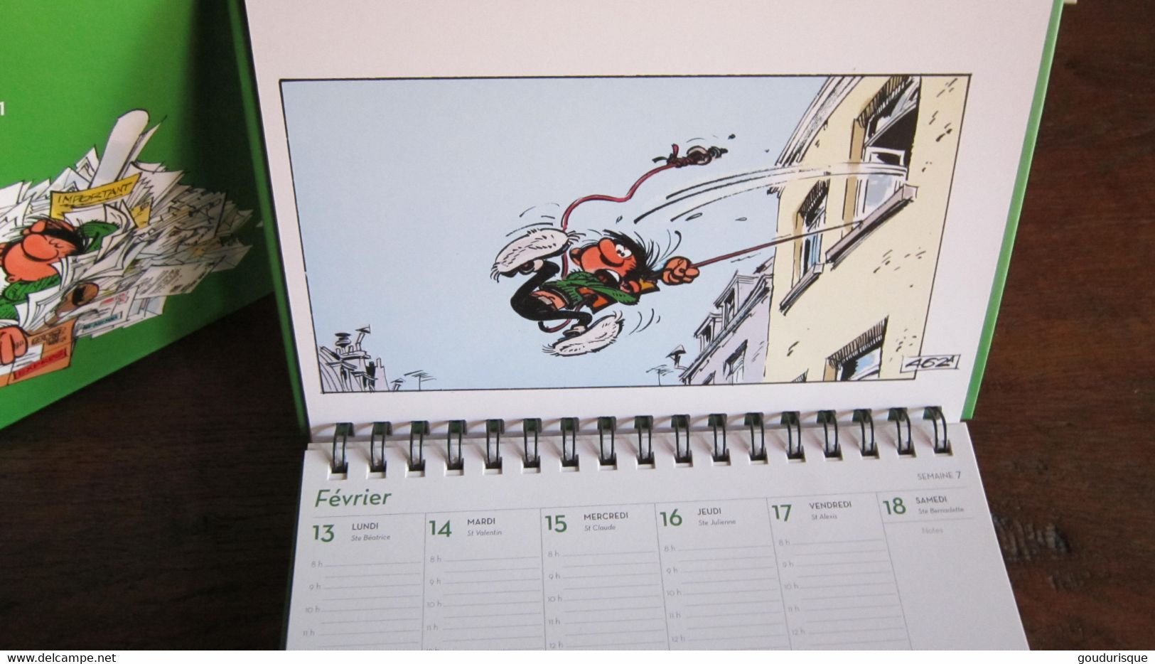 GASTON LAGAFFE  L'AGENDA CALENDRIER 2017 DE GASTON  FRANQUIN - Gaston