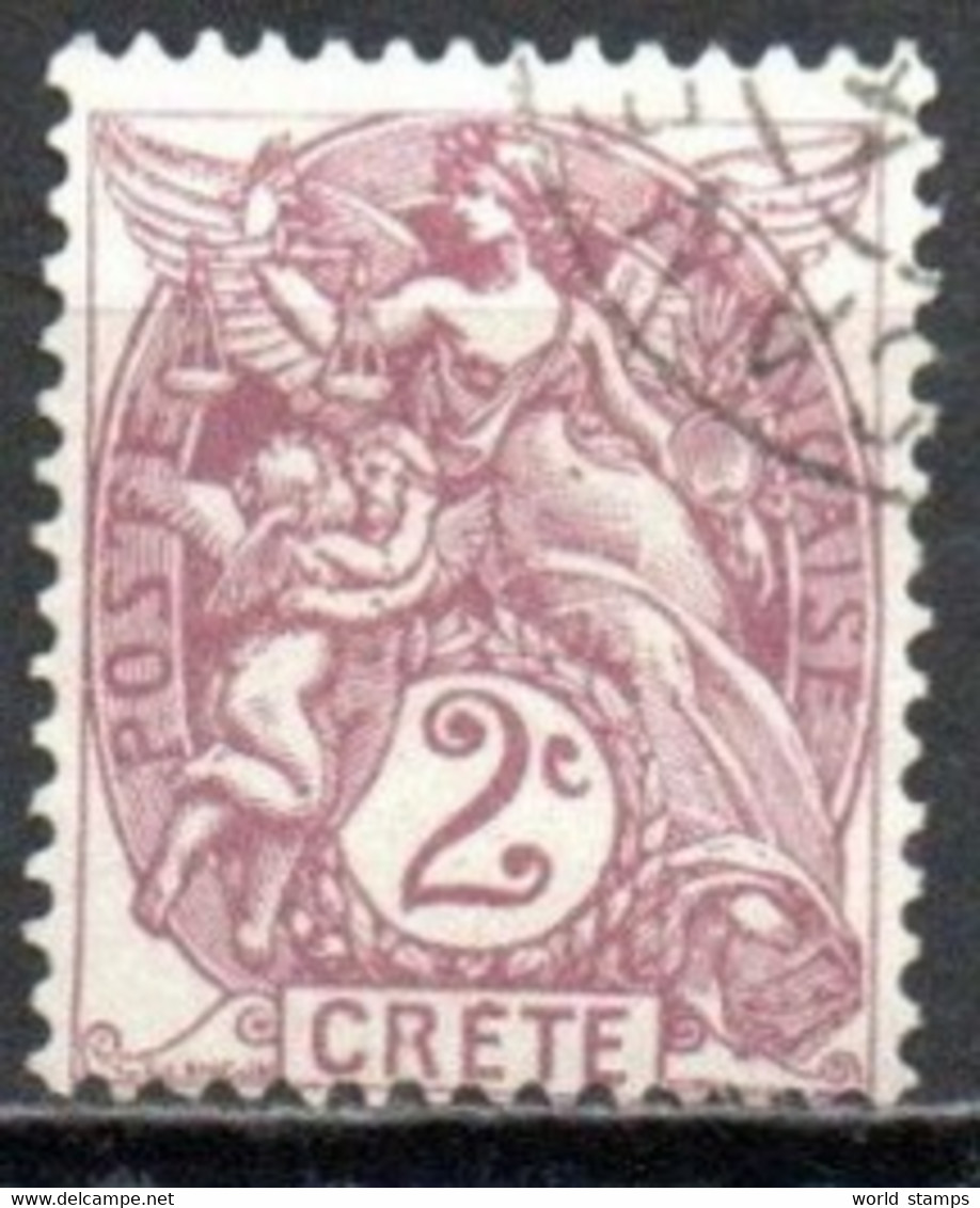 CRETE 1902-3 O - Oblitérés