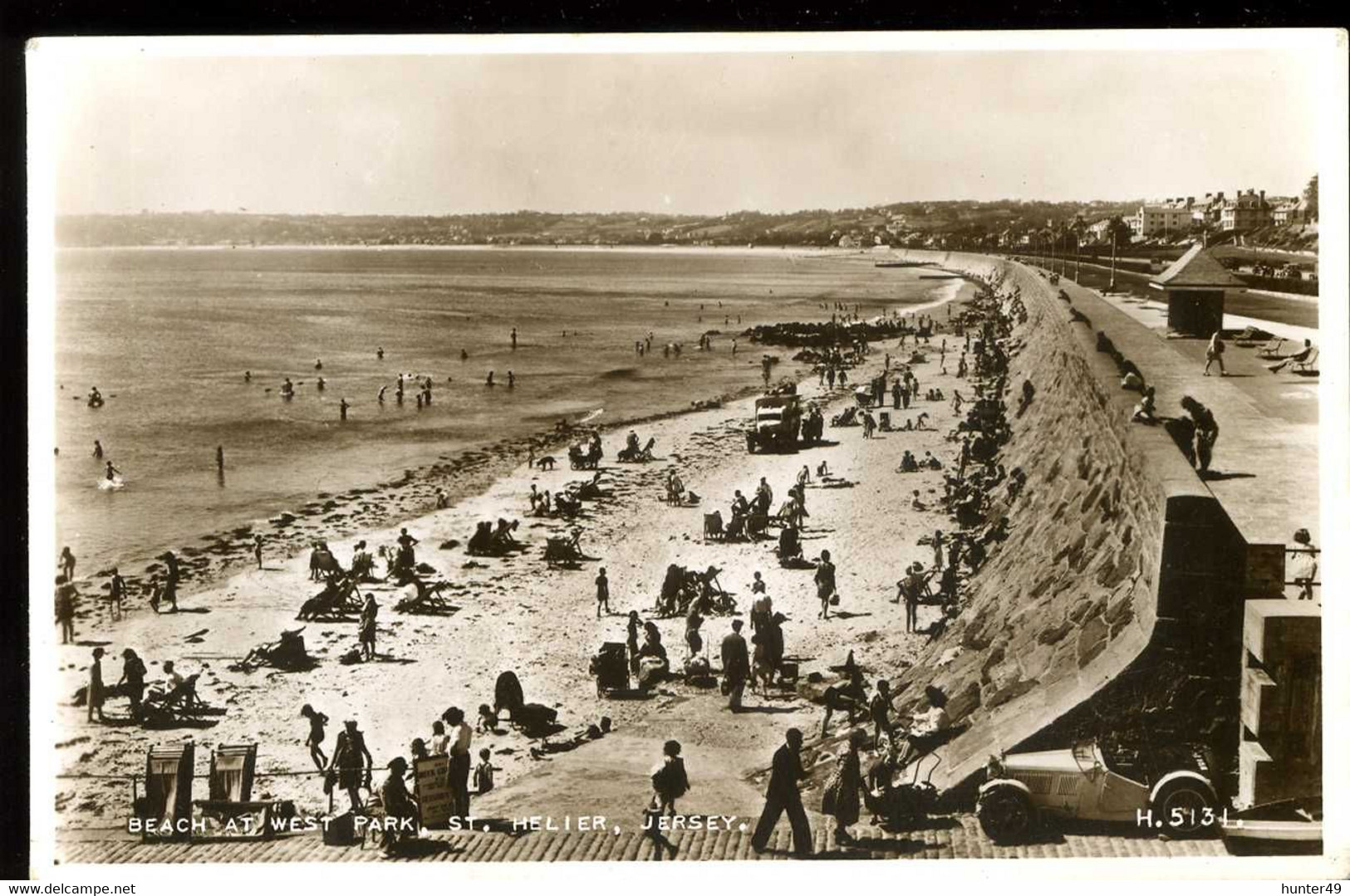 Jersey Saint Hélier Beach West Park Valentine - St. Helier