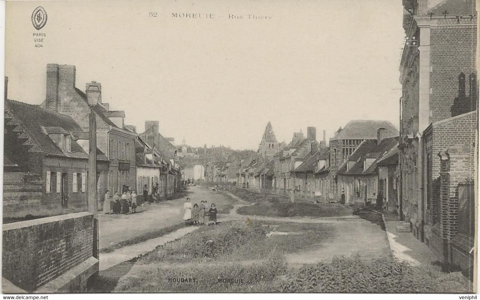 MOREUIL -SOMME - RUE THIERS - Moreuil