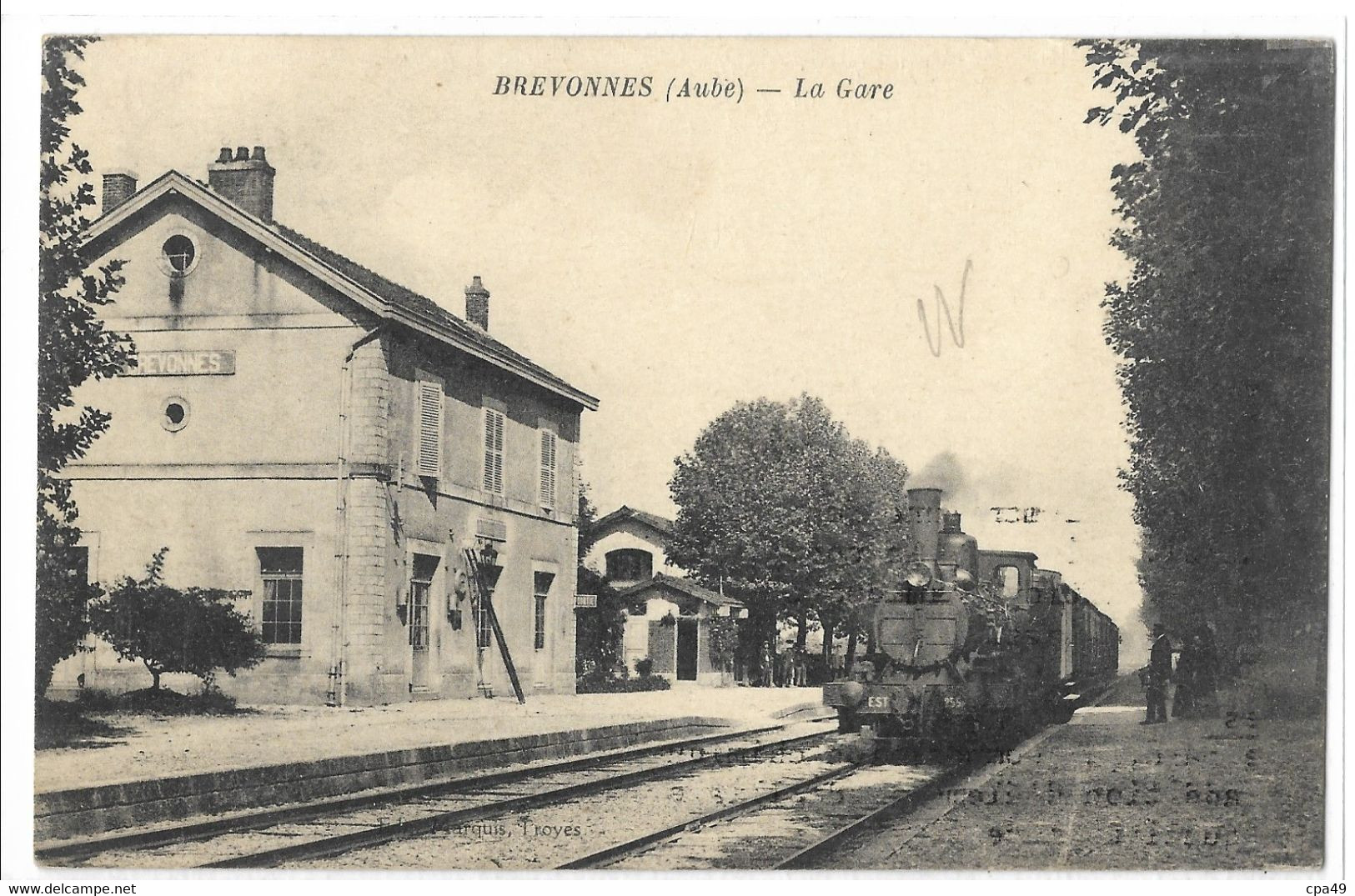 10   BREVONNES  LA  GARE - Other & Unclassified