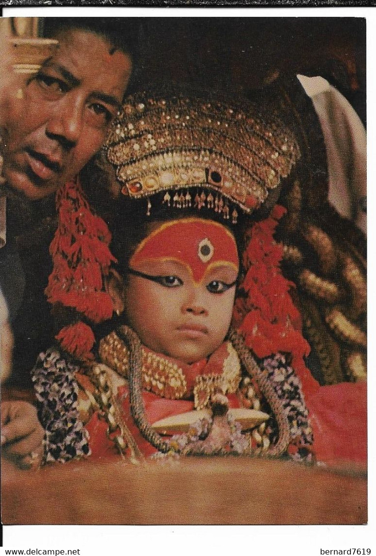 Nepal  -    Kumari    Living  Goddess - Népal