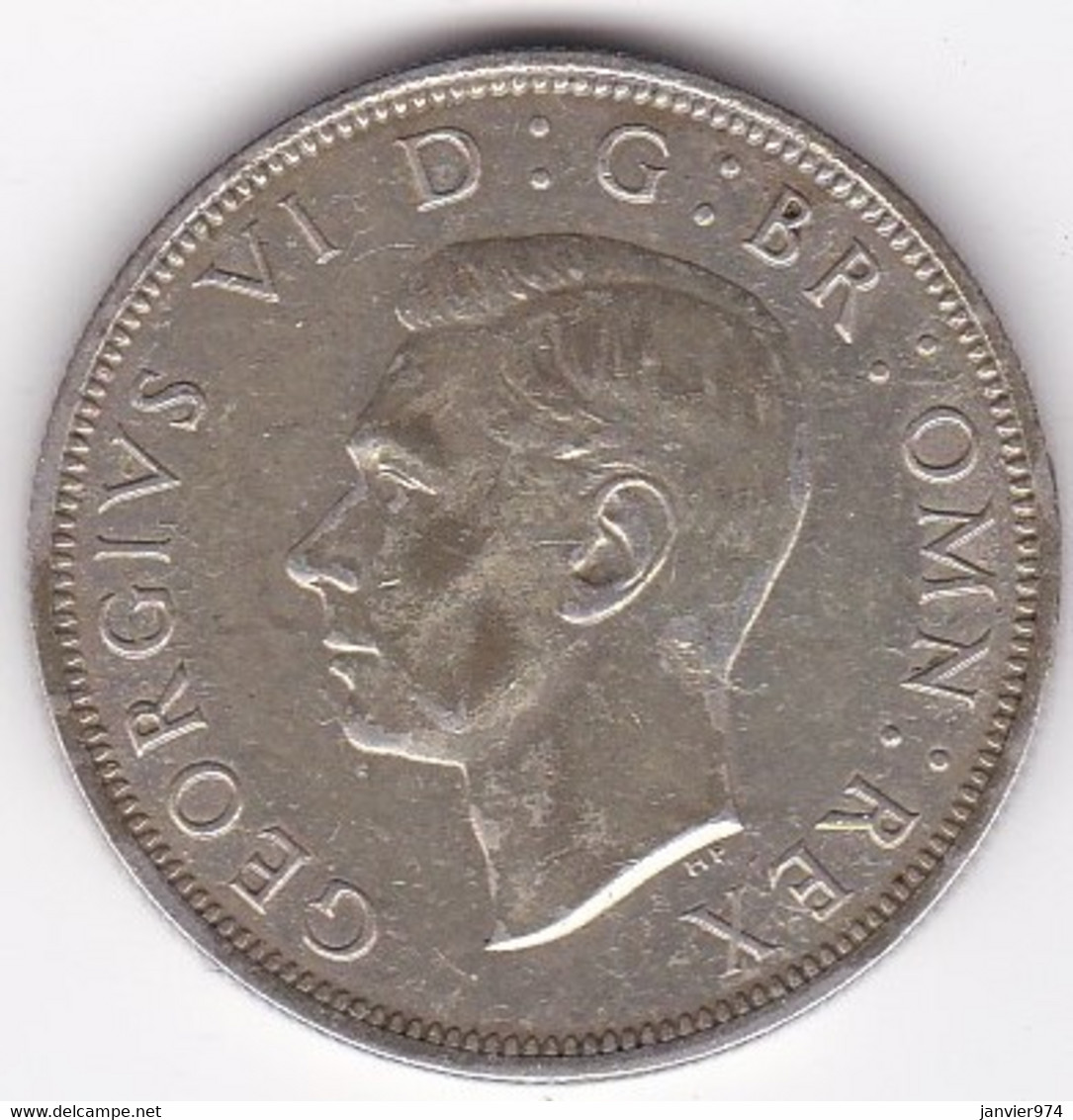 Grande Bretagne. Half Crown 1944 . George VI, En Argent - K. 1/2 Crown