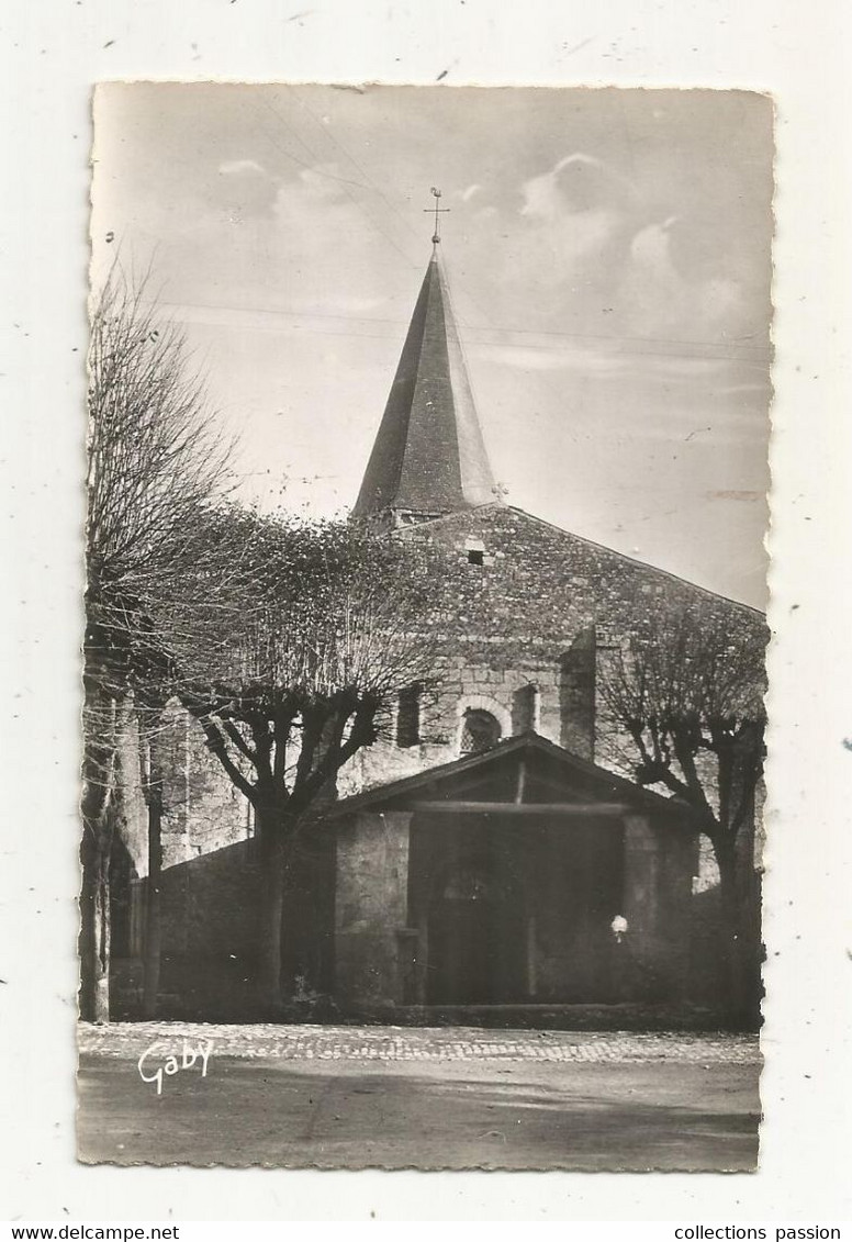 Cp ,79 ,CHAMPDENIERS , L'église,  Vierge - Champdeniers Saint Denis
