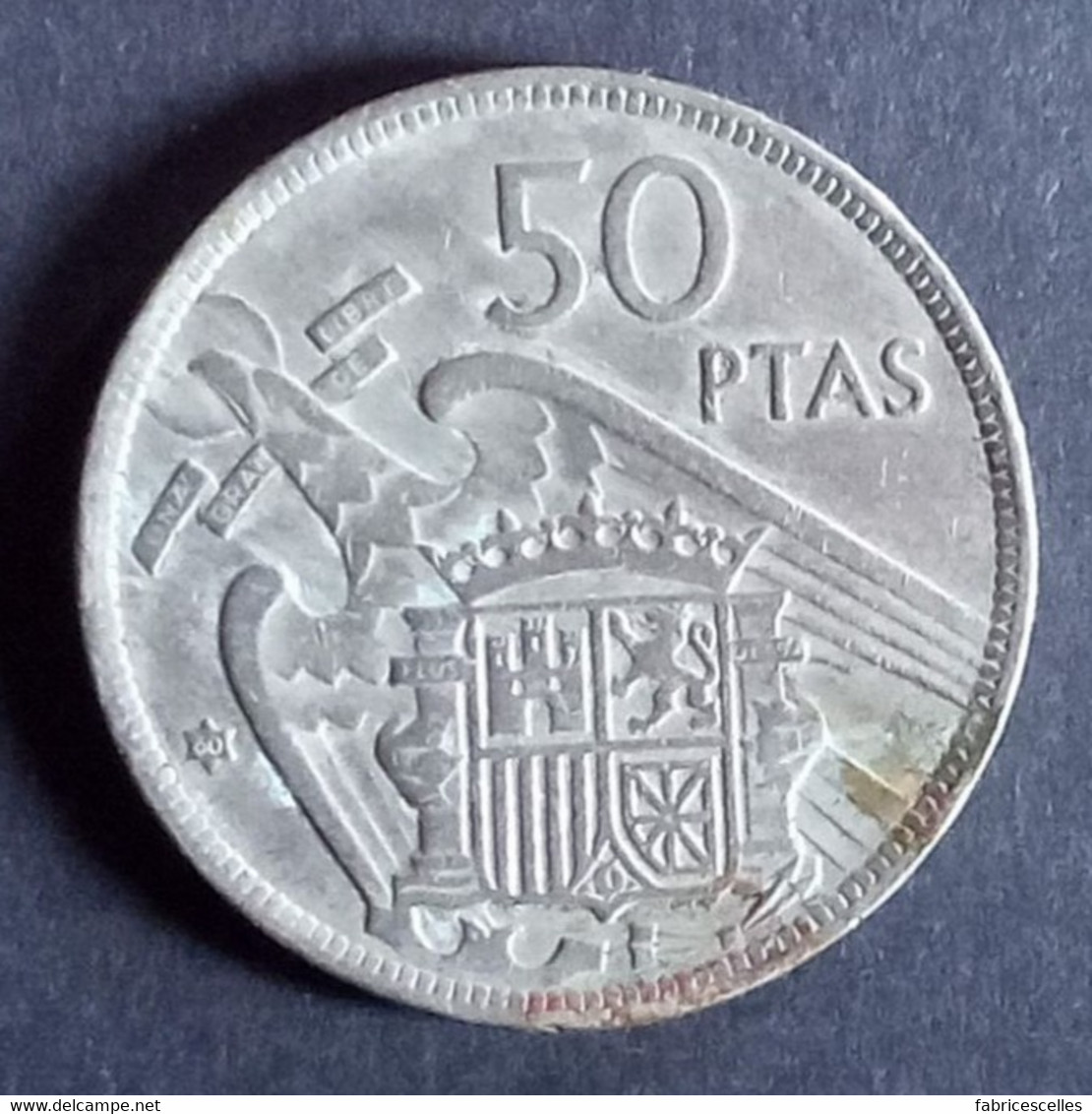 Espagne - Pièce De 50 Pesetas 1957 (Franco) - 50 Pesetas