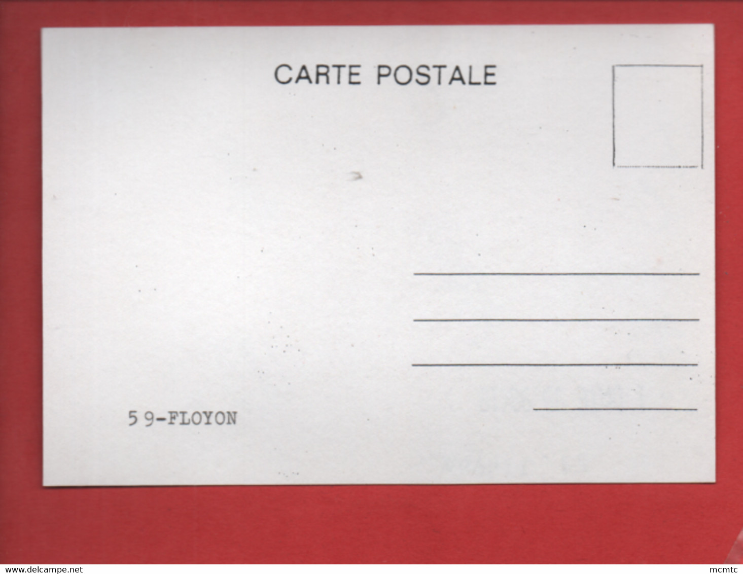 Carte Photo Moderne - Floyon    -(59) - - Gravelines