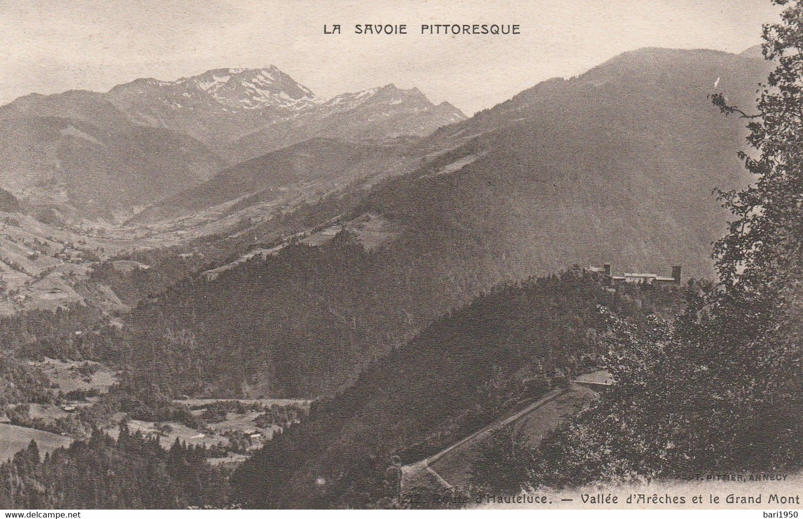 Route D'Hauteluce.- Vallée D'Aréches Et Gran Mont - Albertville