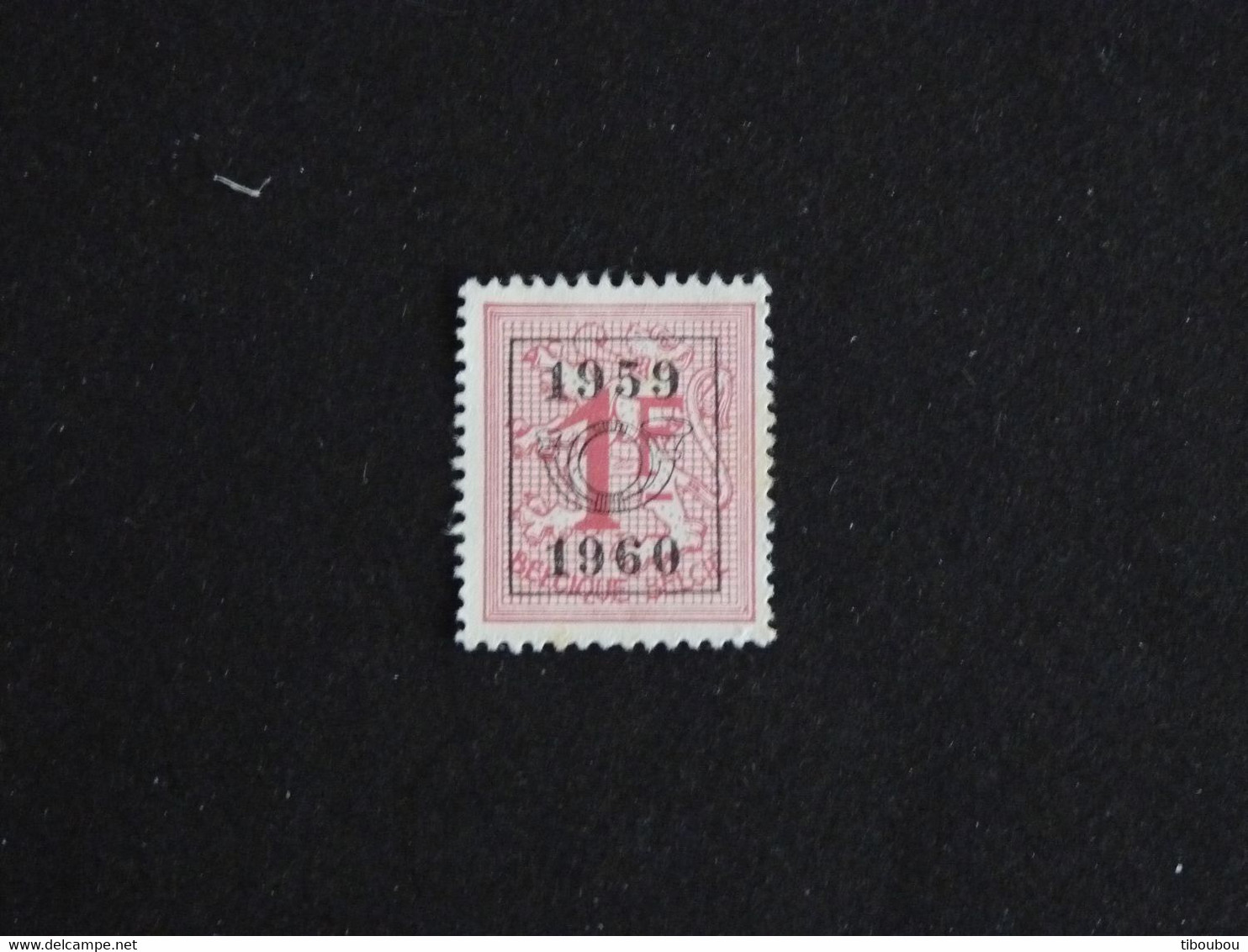 BELGIQUE BELGIE BELGIUM YT PREOBLITERE 366 NSG - Typos 1967-85 (Lion Et Banderole)