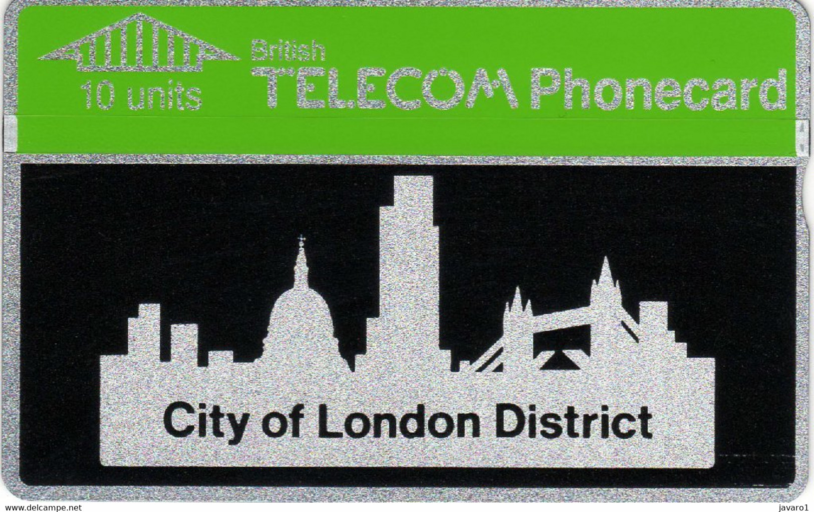 ENGLAND : BTI004 14u City Of London District ( Batch: 123A14472) MINT - BT Emissions Générales