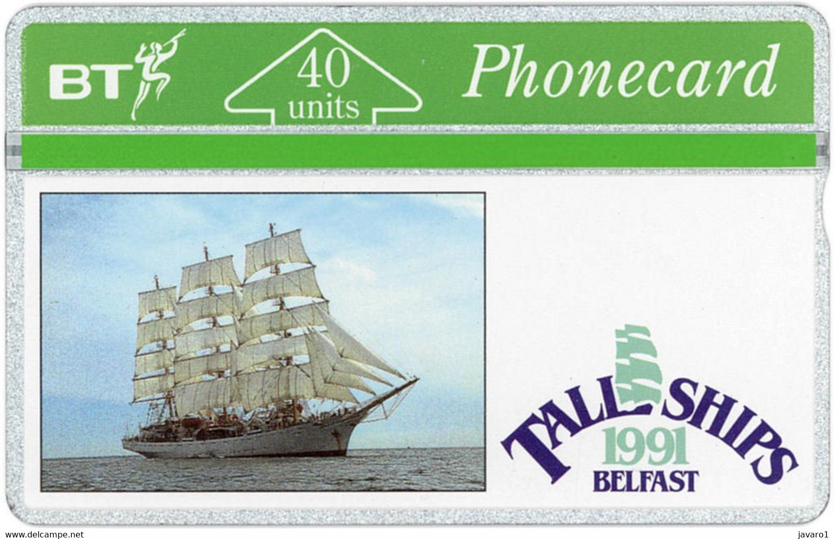 ENGLAND : BTC043/4 20u+40u Belfast Tall Ships Race ) ( Batch: 107C07499) MINT - BT Emissions Générales