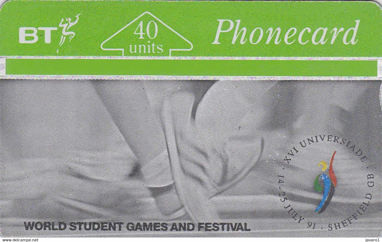 ENGLAND : BTC036 40u World Student GAmes + Fest ( Batch: 106D05756) MINT - BT Emissions Générales