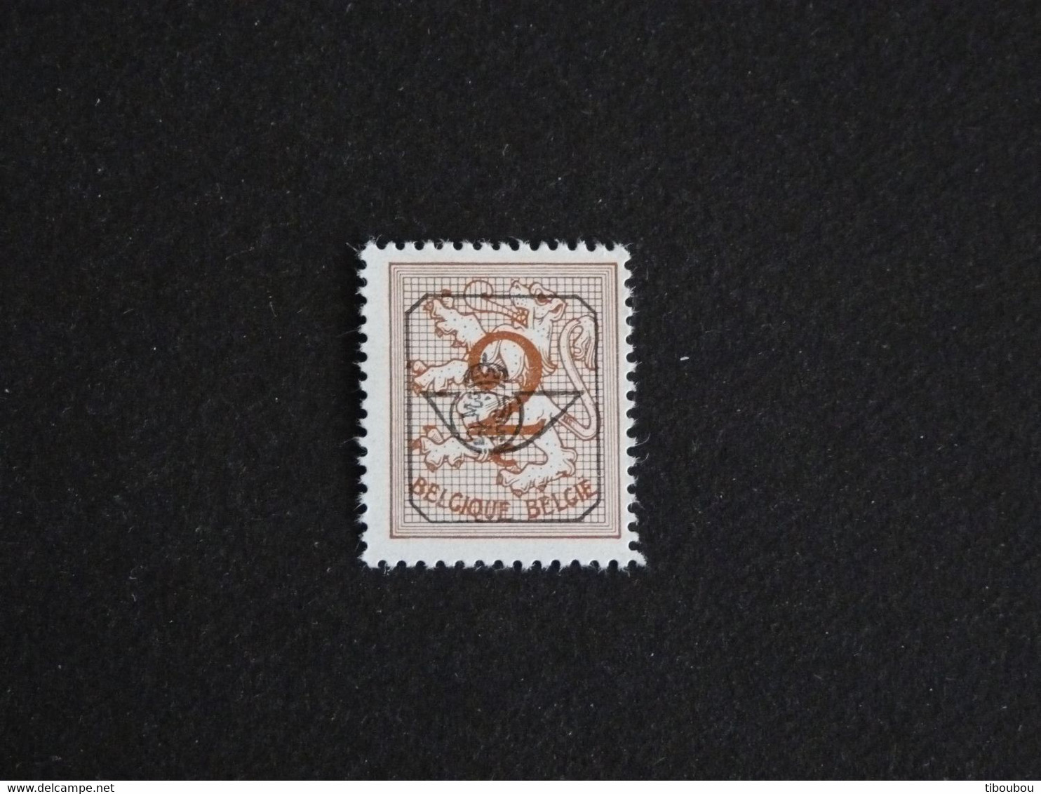 BELGIQUE BELGIE BELGIUM YT PREOBLITERE 448 ** - Typos 1967-85 (Lion Et Banderole)