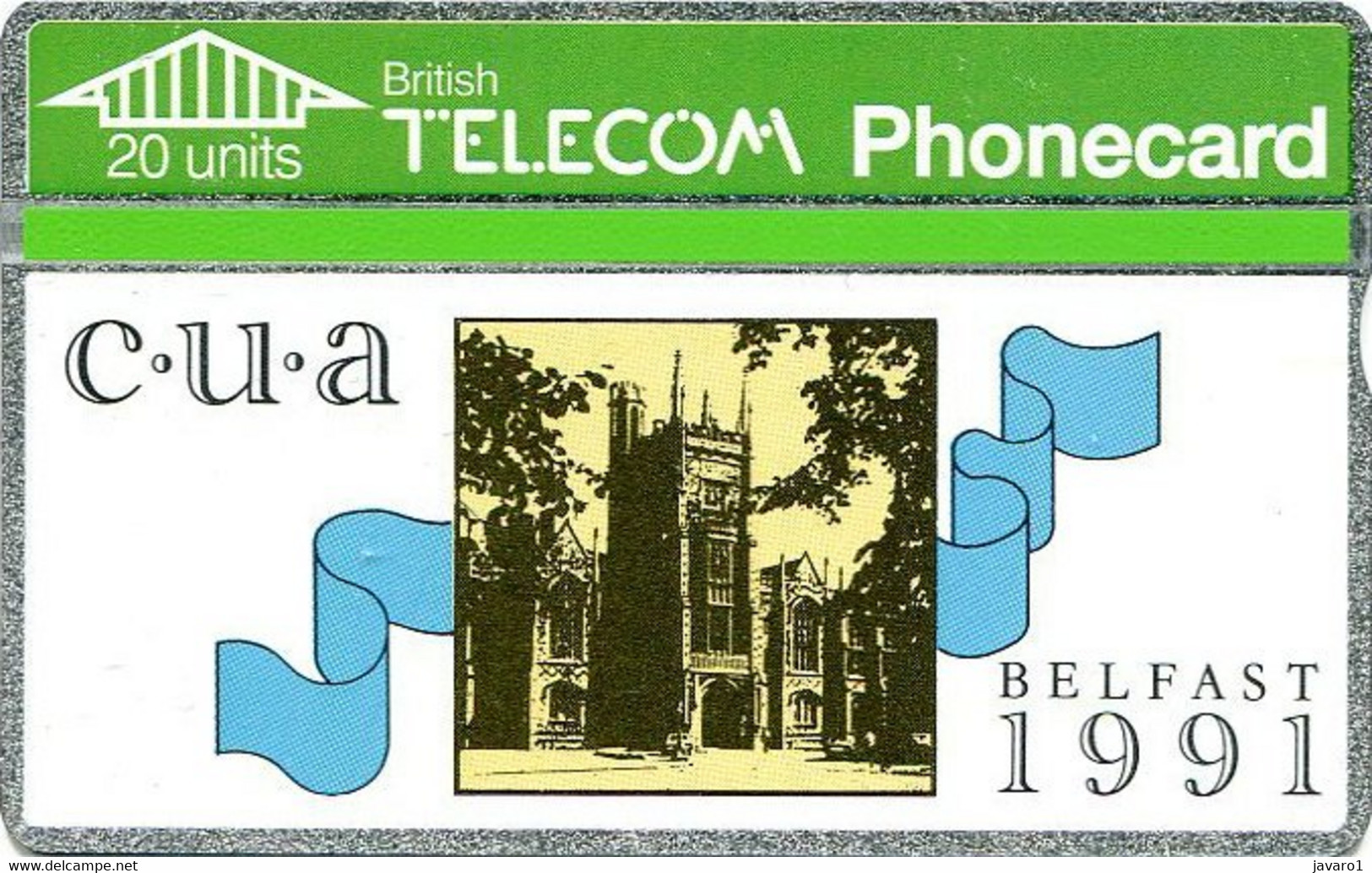 ENGLAND : BTC032 20u Belfast University 1991 ( Batch: 103K01020) MINT - BT Allgemeine