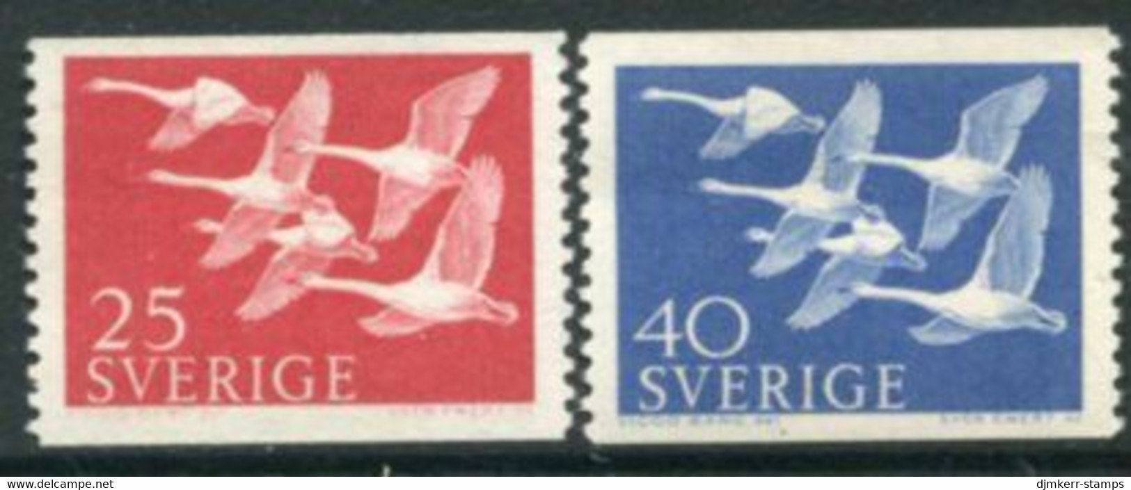 SWEDEN 1956 Nordic Countries Day MNH / **  Michel 416-17 - Ungebraucht
